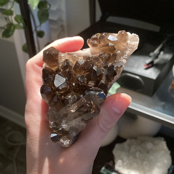 🖤 Smoky Quartz Cluster 🖤 - Picture 2 of 16